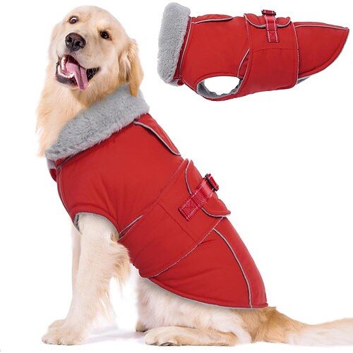 Reflective Thickened Dog Padded Coat for Winter - Petmosphere