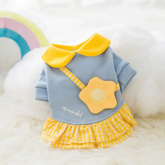 Cute Cartoon Pet Clothes for Autumn and Winter - Petmosphere