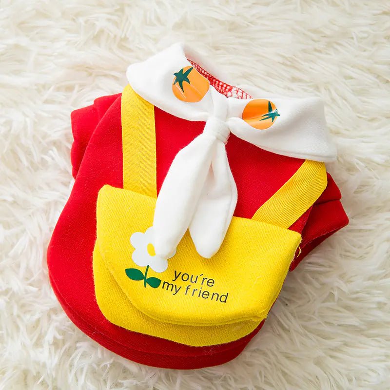Cute Cartoon Pet Clothes for Autumn and Winter - Petmosphere