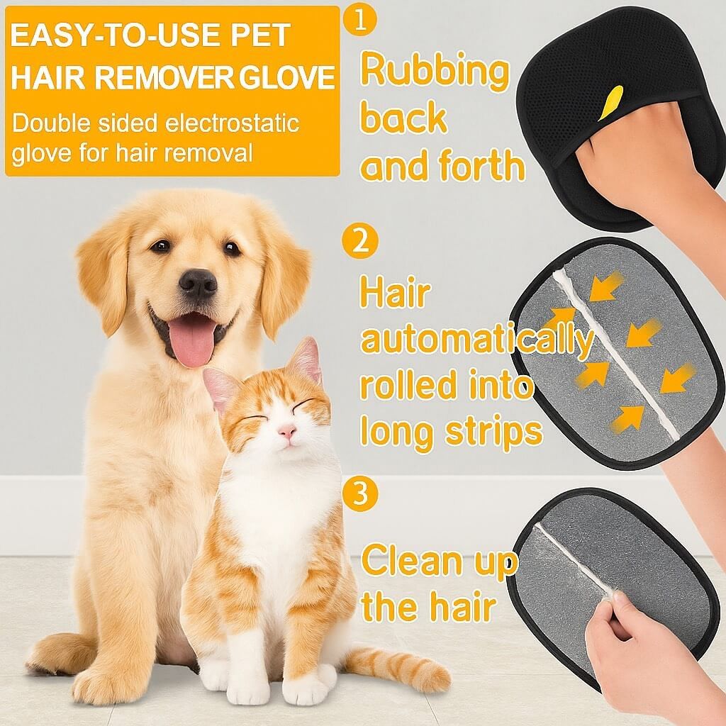 Pet Grooming Mitt - Petmosphere